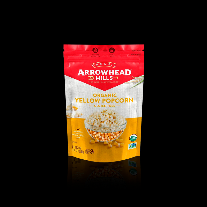 Organic Yellow Popcorn Arrowhead Mills 793 Gr