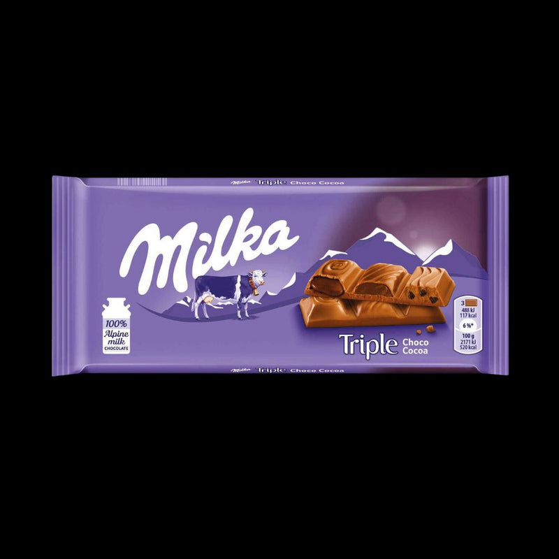 Triple Choco Kakao Milka 100 Gr
