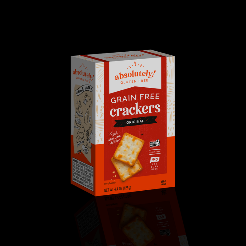 Grain Free Crackers Original Absolutely Gluten Free 125 Gr