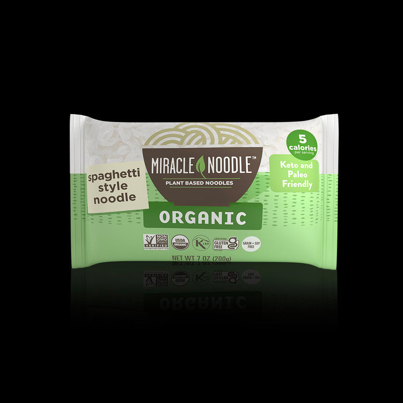 Organic Spaghetti Style Miracle Noodle 199 Gr