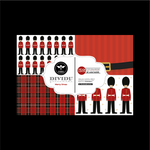 Block De Individuales De Papel Dividu Merry Xmas