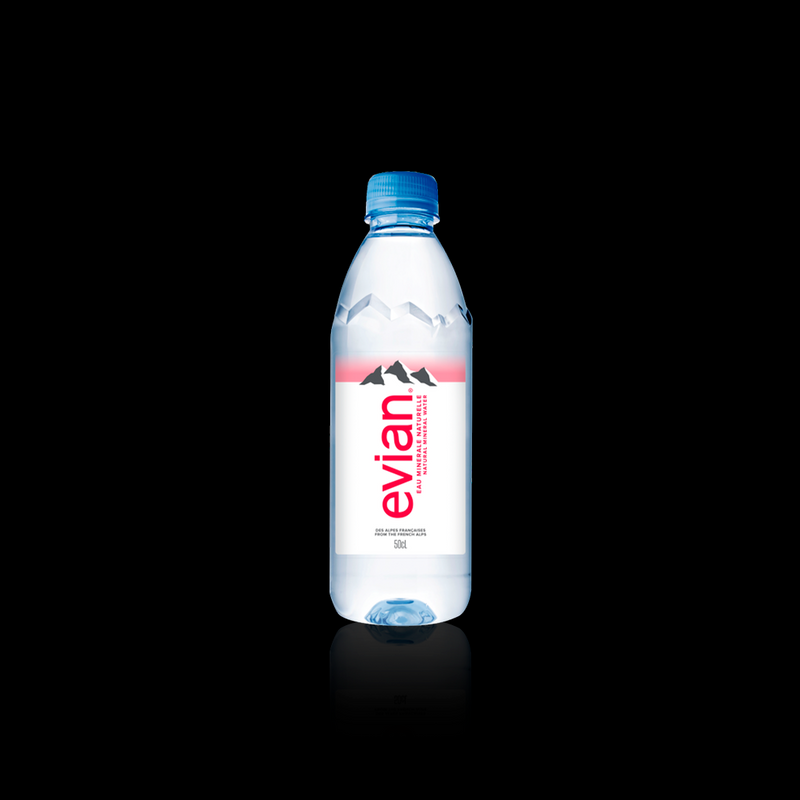 Agua Mineral Natural Pet Evian 500 Ml