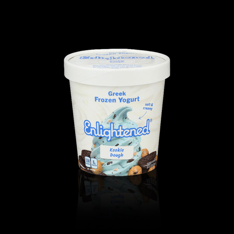 Greek Frozen Yogurt Kookie Dough Enlightened 473 ML