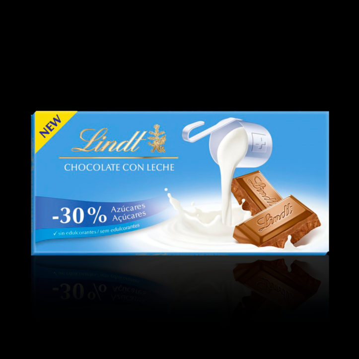 Chocolate Con Leche 30% Azucares Lindt 100 Gr