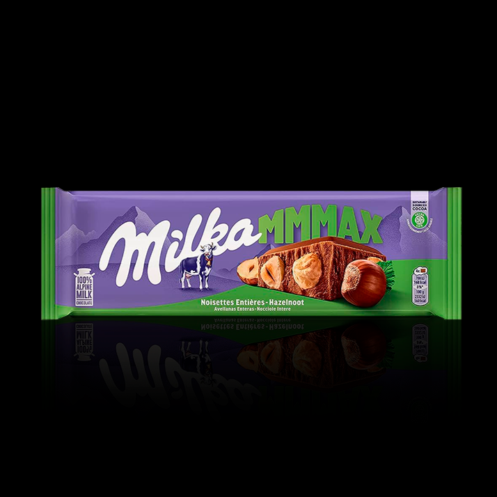 Chocolate Mmmax Hazelnoot Milka 270 Gr