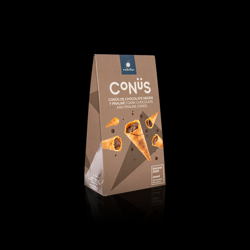 Choco Negro Y Praline Conus 80 Gr