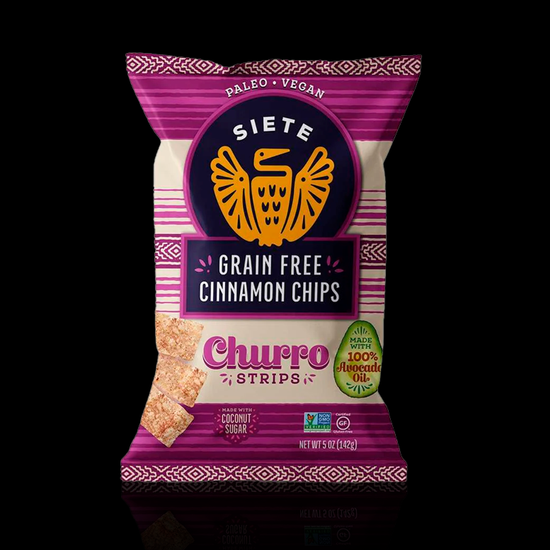 Cinnamon Chips Grain Free Churro Strips Siete 142 Gr