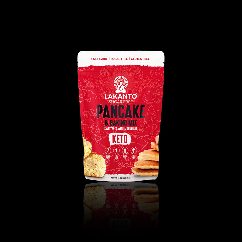 Keto Pancake & Baking Mix Sugar Free Lakanto 454 Gr