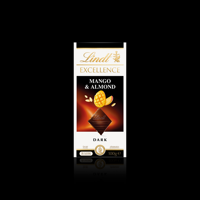 Mango & Almond Excellence Lindt 100 Gr