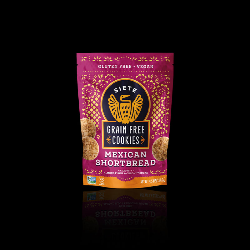Mexican Shortbread Grain Free Cookies Siete 127.6 Gr