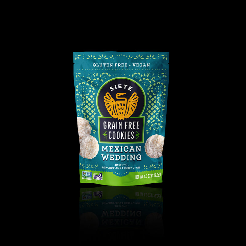 Mexican Wedding Grain Free Cookies Siete 127.6 Gr
