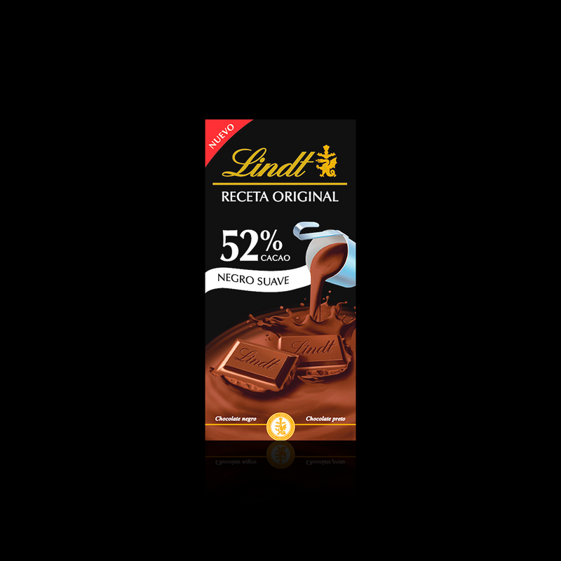 Negro Suave 52% Cacao Lindt 125 Gr