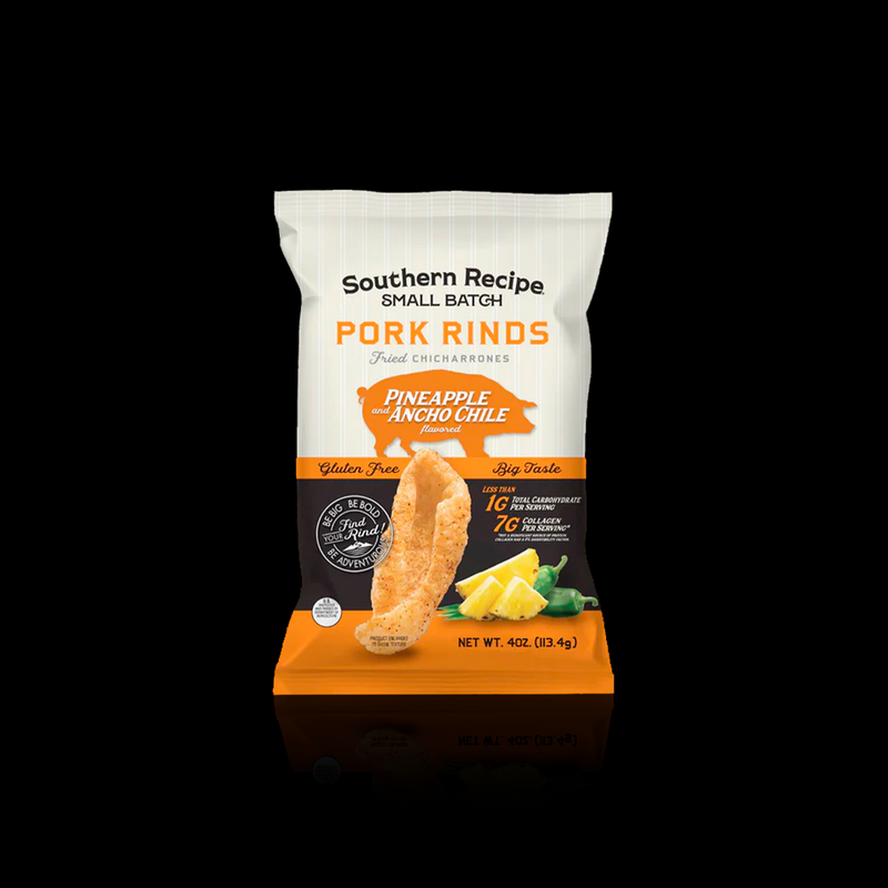 Pineapple Ancho Chile Pork Rinds 113.4 Gr