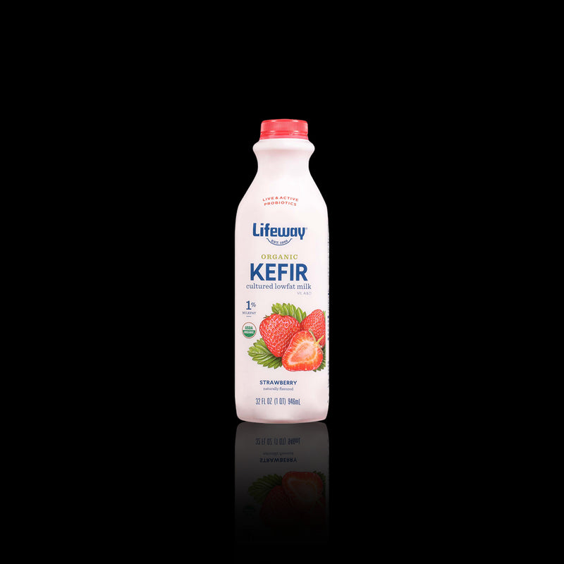 Strawberry Organic Kefir Lifeway 946 Ml