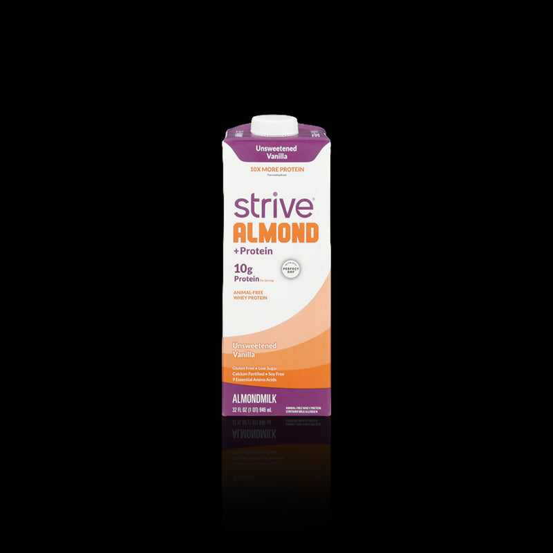 Unsweetened Vanilla Almond Milk 10x Protein Strive 946 Ml