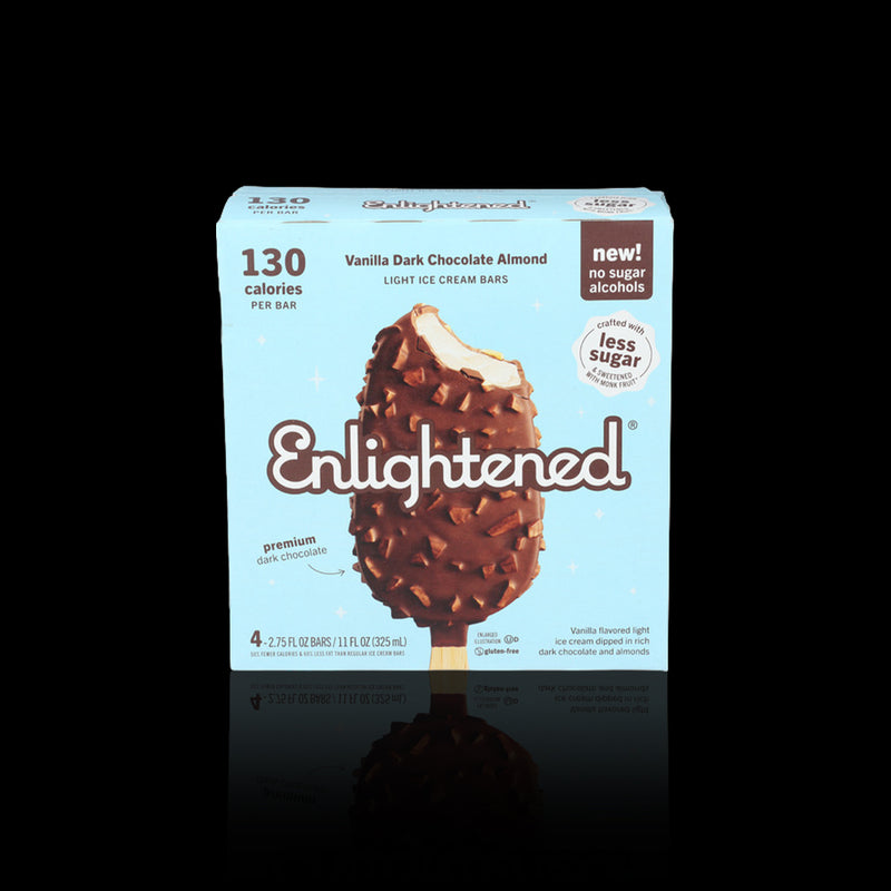 Vanilla Dark Chocolate Almond Light Bars Enlightened 325 Ml