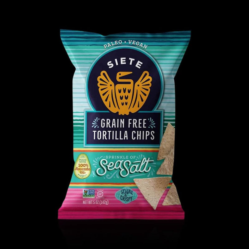 Tortilla Chips Grain Free Sea Salt Siete 142 Gr