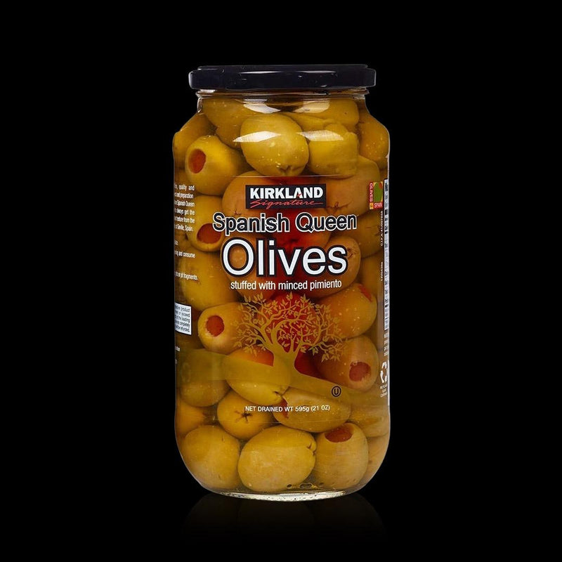 Spanish Queen Olives Pimiento Kirkland 595 Gr