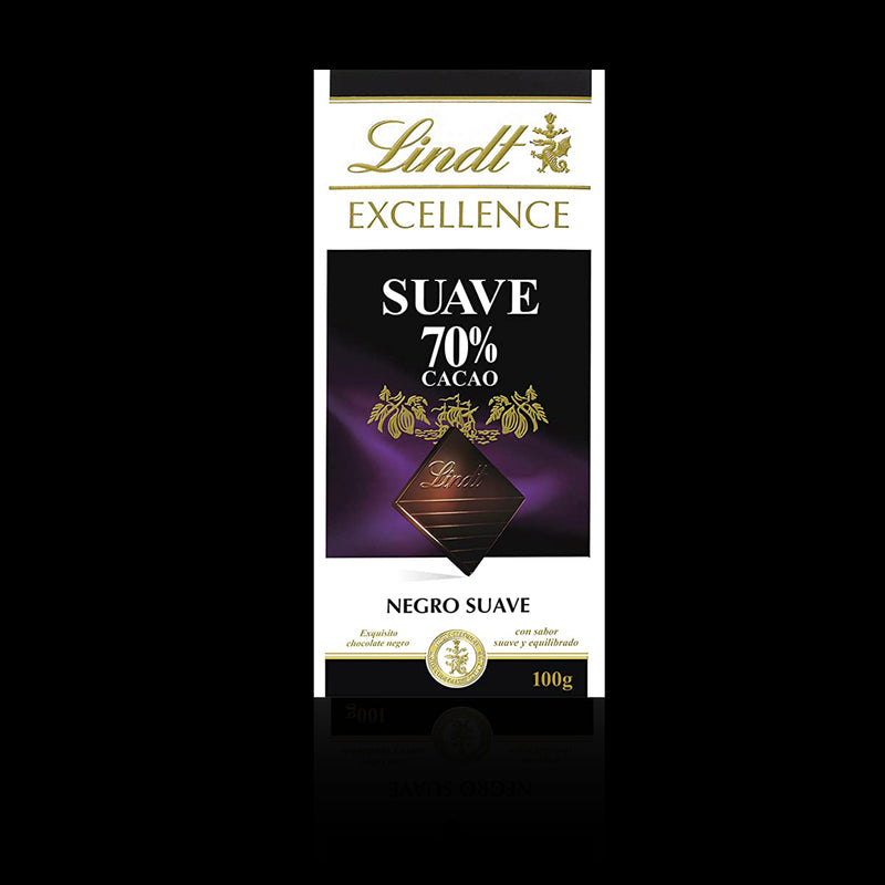 Negro Suave 70% Cacao Lindt Excellence 100 Gr