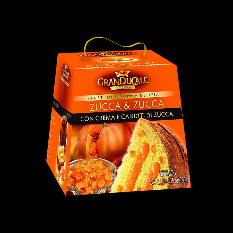 Panettone Zucca & Zucca (Calabaza) Gran Ducale 750 Gr
