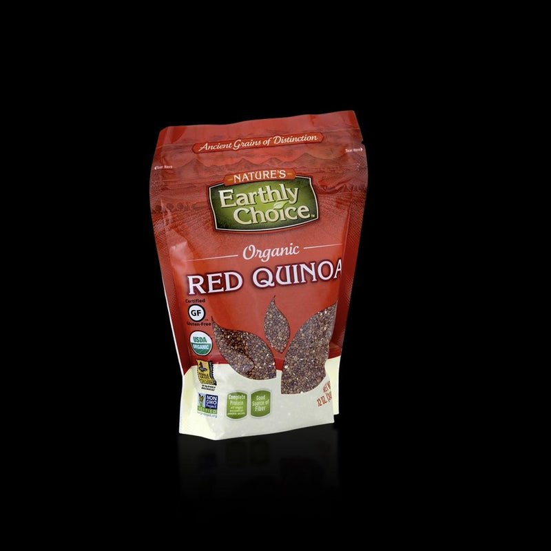 Organic Red Quinoa Natures Earthly Choice 340 Gr