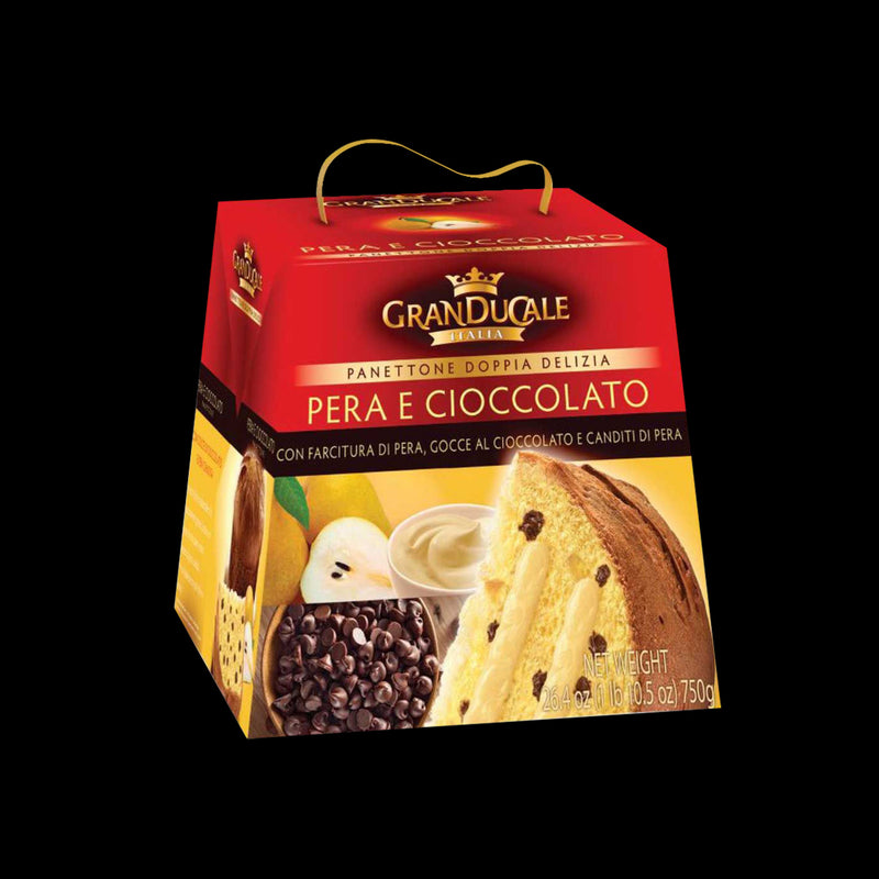 Panettone Pera y Chocolate Gran Ducale 750 Gr