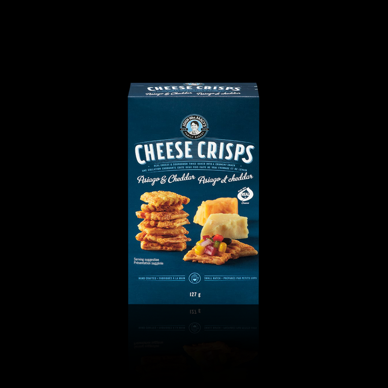 Asiago & Cheddar Cheese Crisps 127 Gr