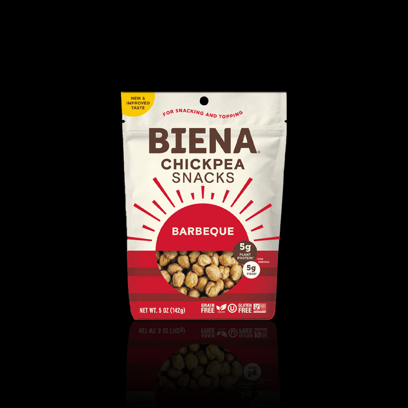 Bbq Chickpea Snacks Biena 142 Gr