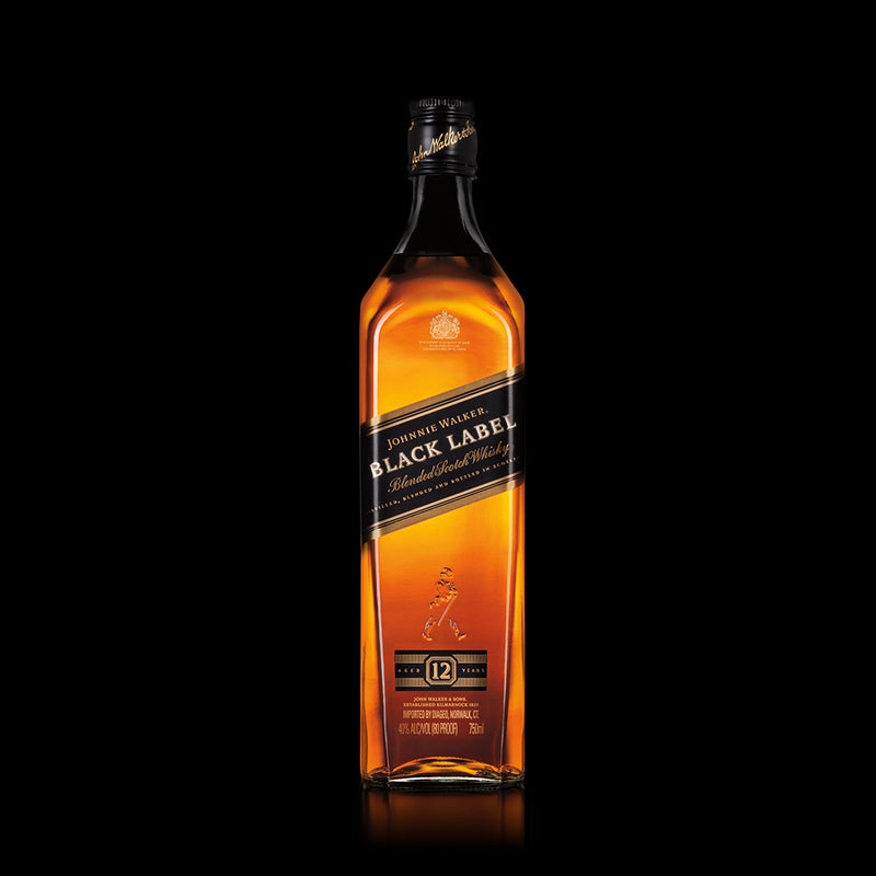 Black Label Blended Scotch Whisky Johnnie Walker 750 ML
