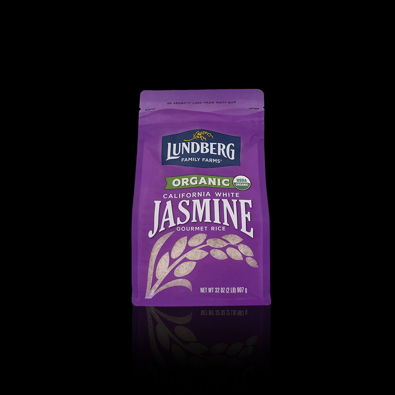California White Jasmine Gourmet Rice Lundberg 907 Gr