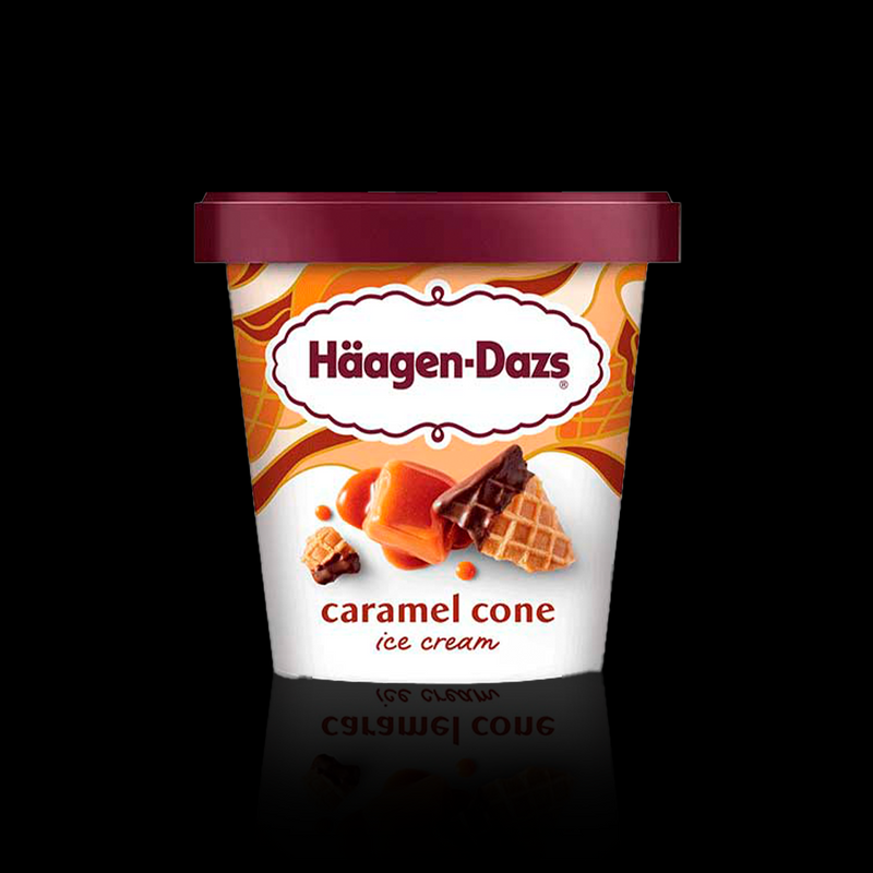 Caramel Cone Ice Cream Haagen Dazs 414 Ml