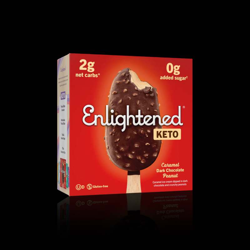 Caramel Dark Chocolate Peanut Keto Collection Enlightened 313 Ml