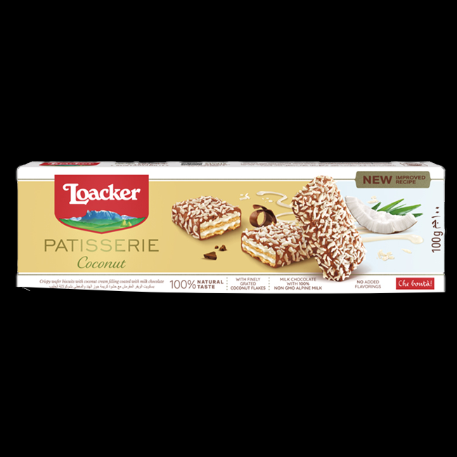 Coconut Patisserie Loacker 100 Gr