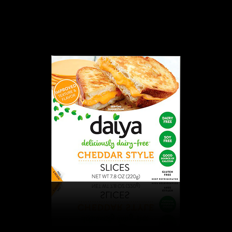 Cheddar Style Slices Daiya 220 Gr