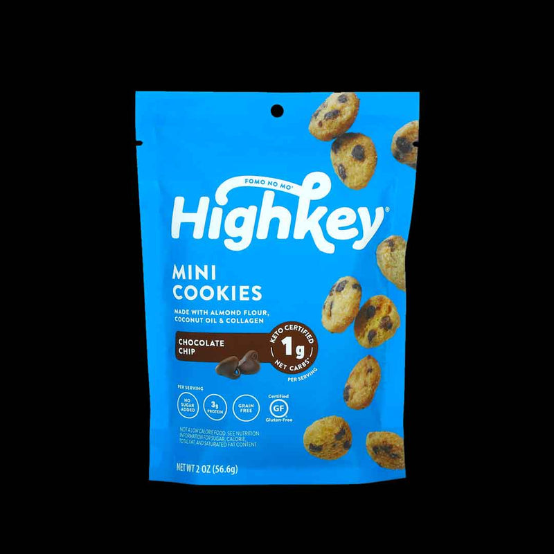 Chocolate Chip Mini Cookies Highkey 56.6 Gr