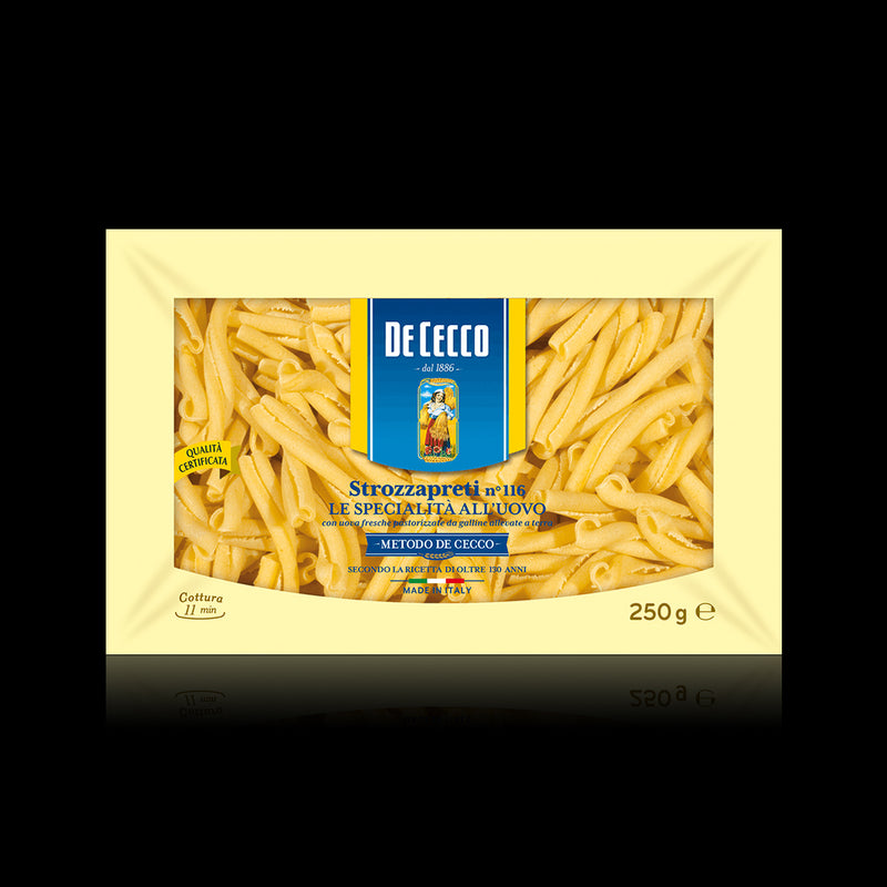 Strozzapreti n 116 all uvo de cecco 250 g