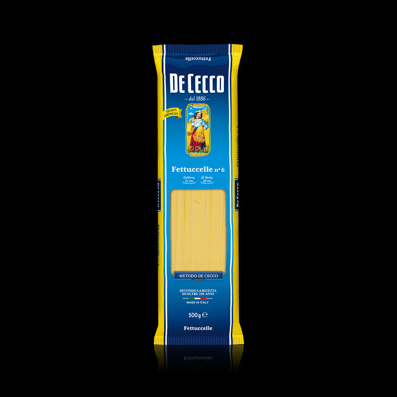 Fettuccelle N 6 De Cecco 500 Gr