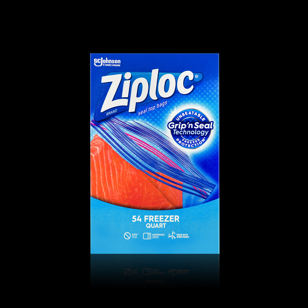 Ziploc Bags Quart Size Freezer 54ct