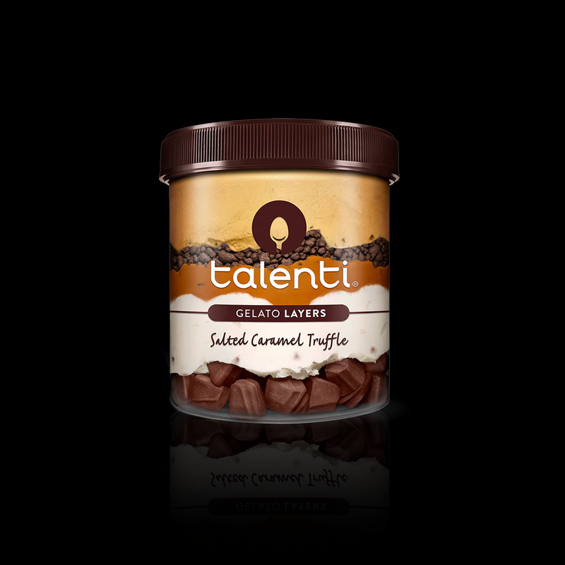 Gelato Layers Salted Caramel Truffle Talenti 473 Ml