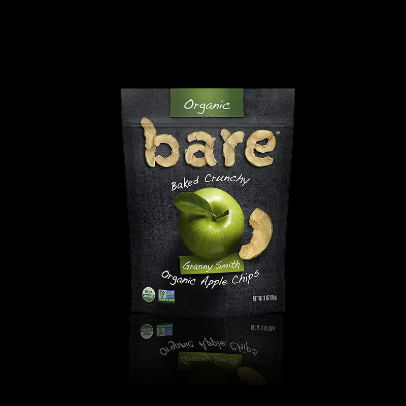 Granny Smith Organic Apple Chips Bare 85 Gr