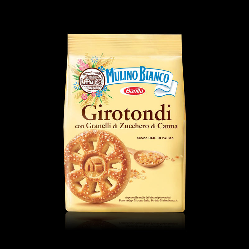 Girotondi Con Granelli Di Zucchero Di Canna Mulino Bianco 350 Gr