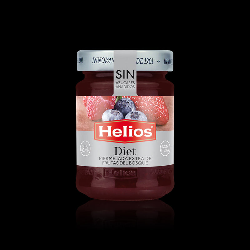 Mermelada Extra de Frutas del Bosque Diet Helios 280 Gr