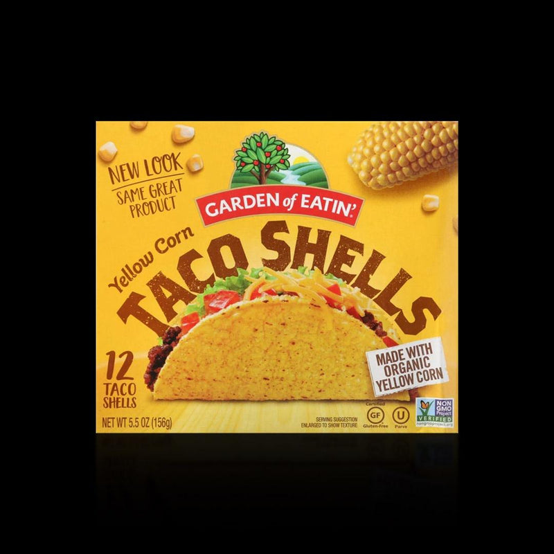 Yellow Corn Taco Shells Garden Of Eatin 156 Gr