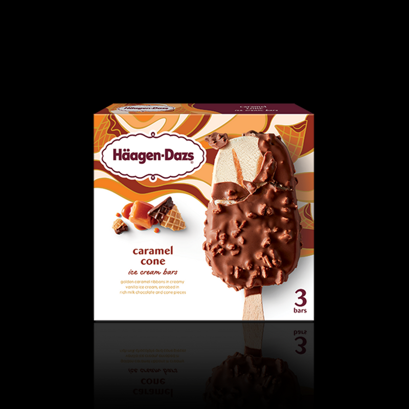 Ice Cream Caramel Cone Haagen Dazs 266 ML