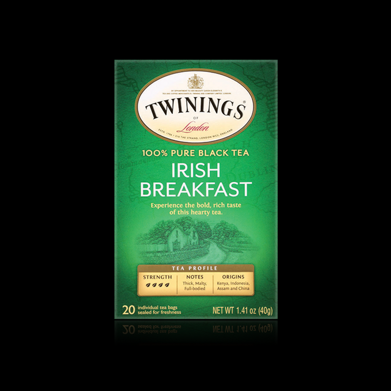 Irish Breakfast Pure Black Tea Twinings 40 Gr