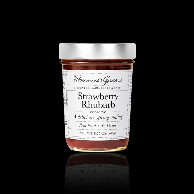 Jam Strawberry Rhubarb Bonnies Jams 248 Gr