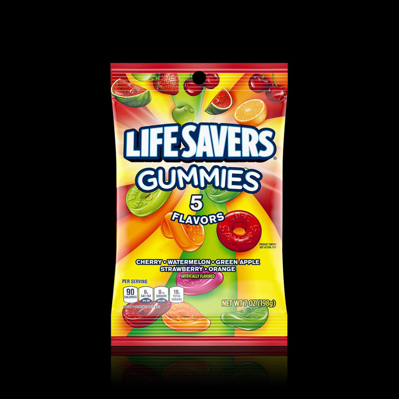 Gummies 5 Flavors Lifesavers 198 Gr