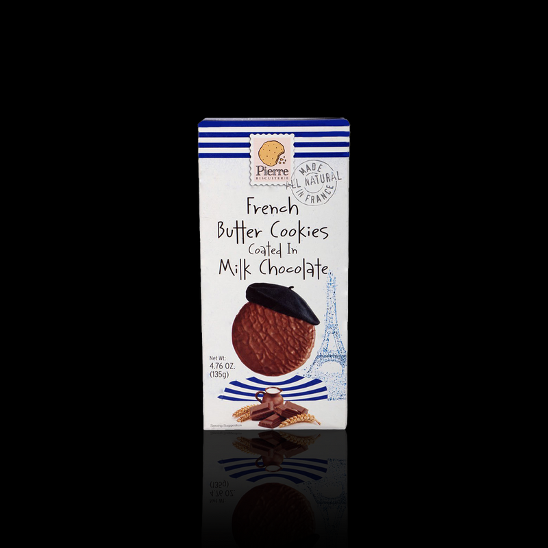 Milk Chocolate French Butter Cookies Pierre 135 Gr