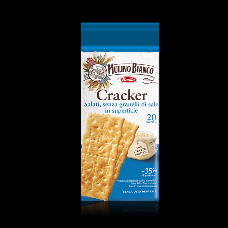 Cracker Salati Di Sale In Superficie Mulino Bianco 500 Gr