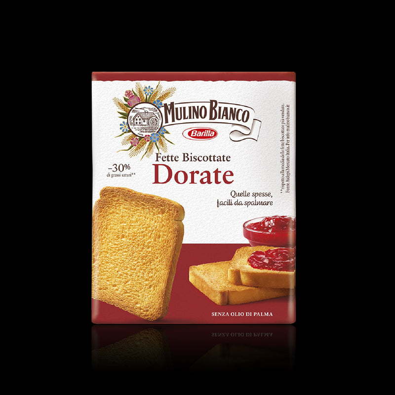 Fette Biscottate Dorate Mulino Bianco 315 Gr